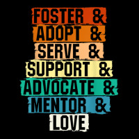 Foster Adopt Serve Support Advocate Mentor Love Adoption T Shirt Face Mask | Artistshot