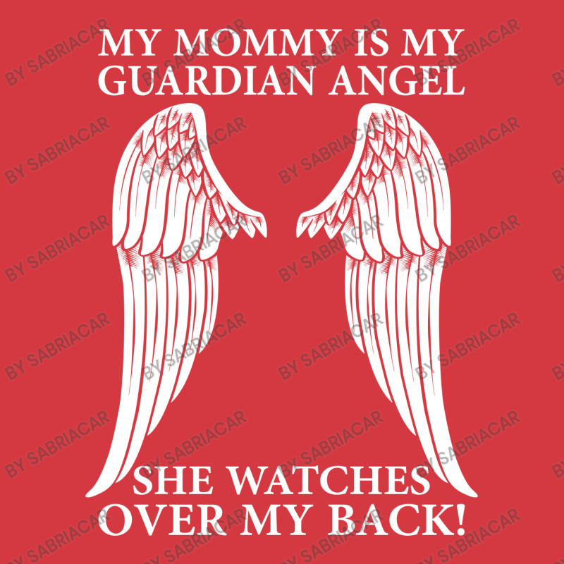 My Mommy Is My Guardian Angel Men's Polo Shirt | Artistshot