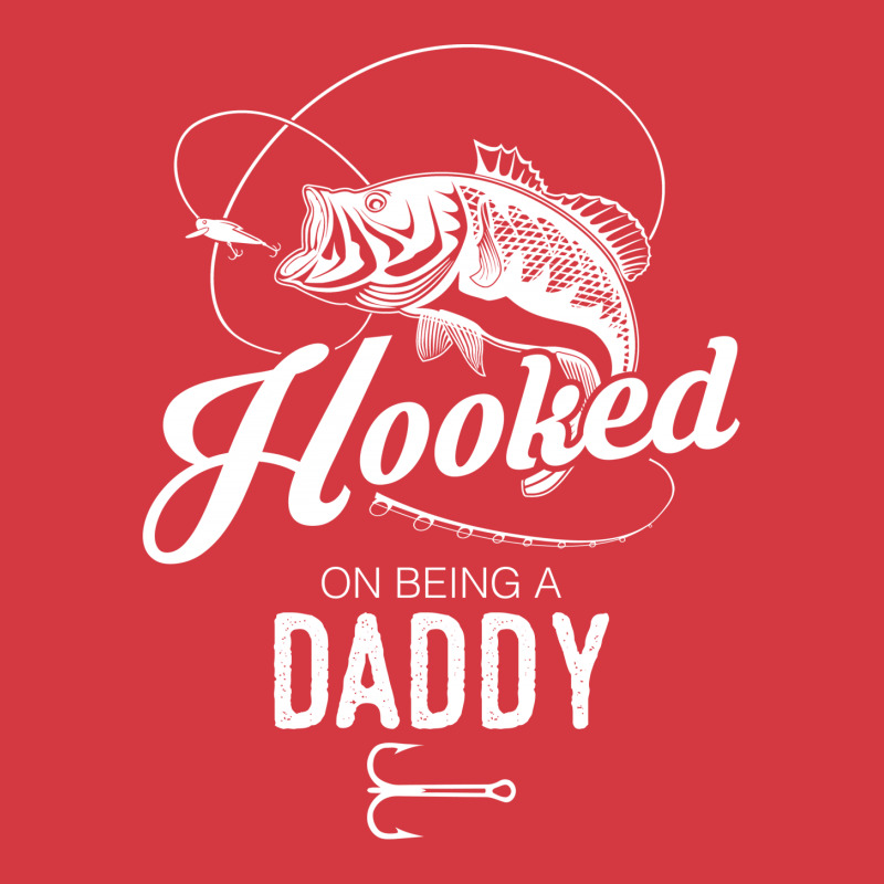 Hooked On Being A Daddy Men's Polo Shirt | Artistshot