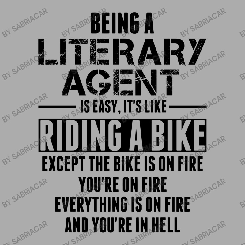 Being A Literary Agent Is Like Riding A Bike Men's T-shirt Pajama Set by SabriAcar | Artistshot