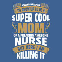 Super Cool Mom Of A Freaking Awesome Nurse Men's Polo Shirt | Artistshot