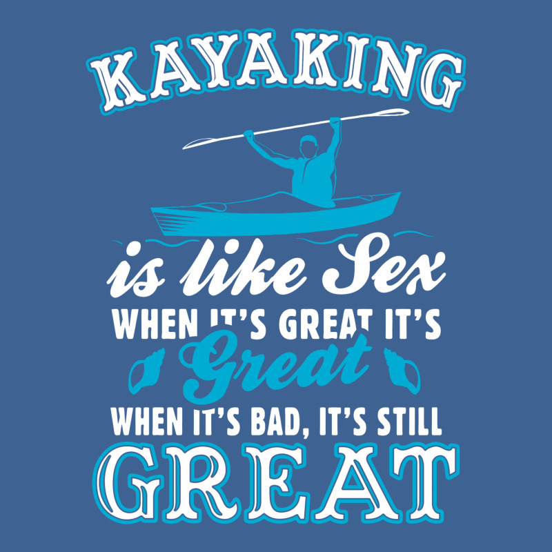 Kayaking Is Like Sex Men's Polo Shirt | Artistshot