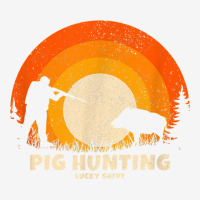 Wild Hog Hunter Or Boar Hunter Lucky Charm Pig Hunting T Shirt Portrait Canvas Print | Artistshot