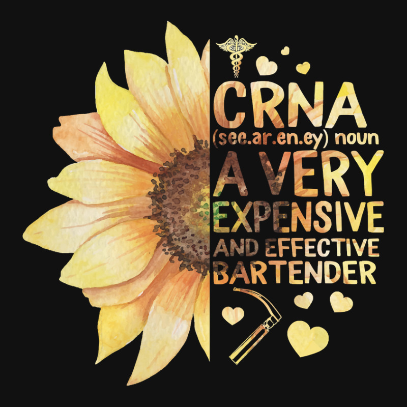 Nurse Nursery Crna Certified Registered Nurse Anesthetists Sunflower M License Plate | Artistshot