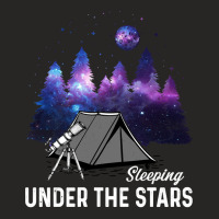 Camp Camping Sleeping Under The Star 17 Camp Camper Ladies Fitted T-shirt | Artistshot