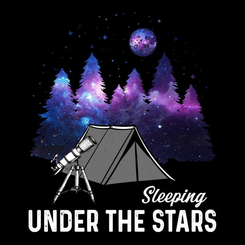 Camp Camping Sleeping Under The Star 17 Camp Camper Maternity Scoop Neck T-shirt by stress | Artistshot