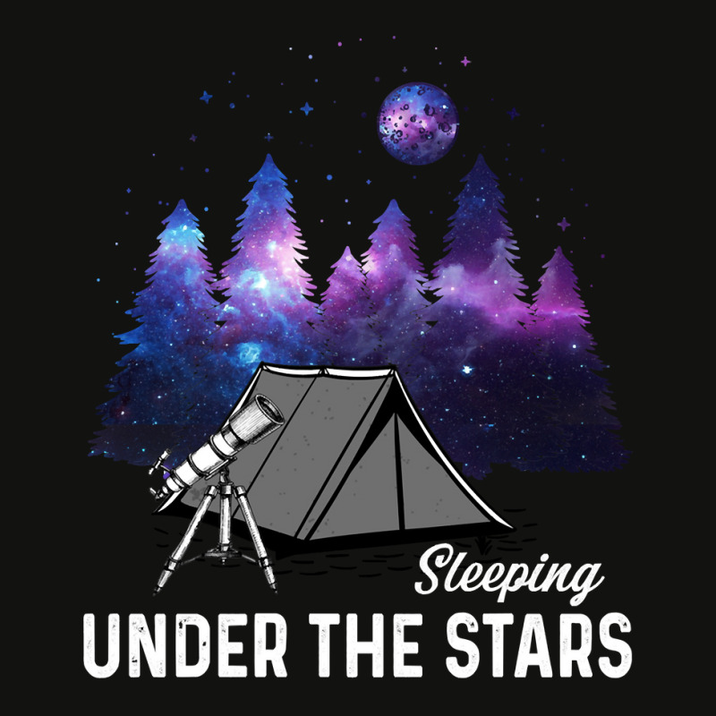 Camp Camping Sleeping Under The Star 17 Camp Camper Scorecard Crop Tee by stress | Artistshot