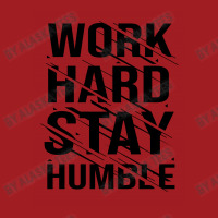 Work Hard Stay Humble Typography Waist Apron | Artistshot