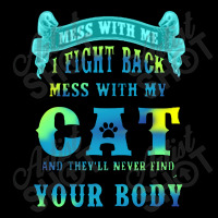 I Fight Back Mess With My Cat Youth Hoodie | Artistshot