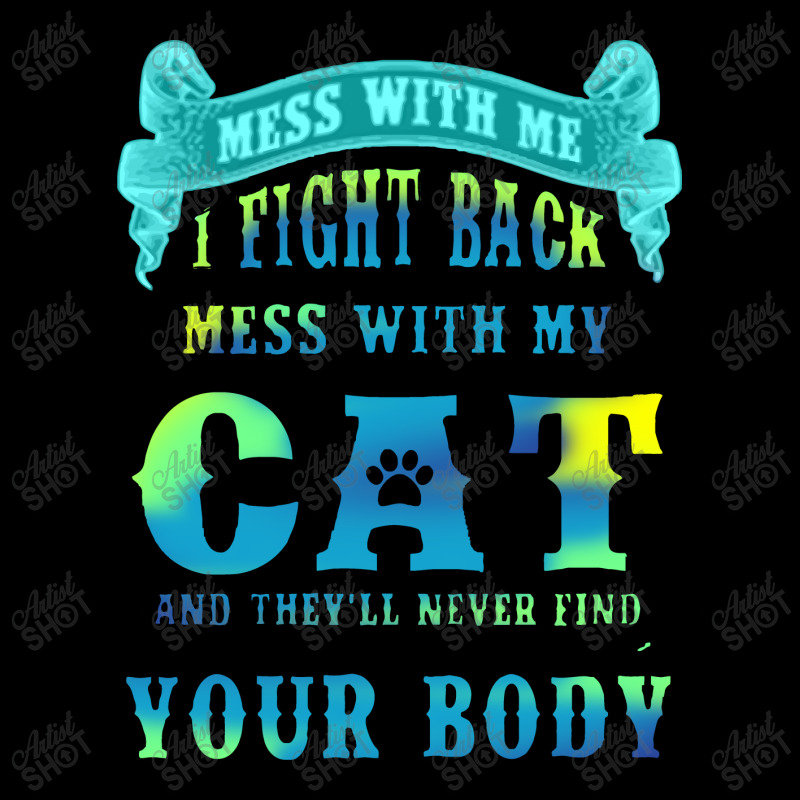 I Fight Back Mess With My Cat Youth Jogger by abshato | Artistshot