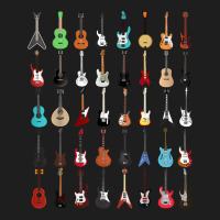 Guitar Musical Instrument T Shirt (rock N Roll Tee) Classic T-shirt | Artistshot