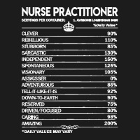 Nurse T  Shirt Nurse Practitioner T Shirt   Nurse Practitioner Factors Hoodie & Jogger Set | Artistshot