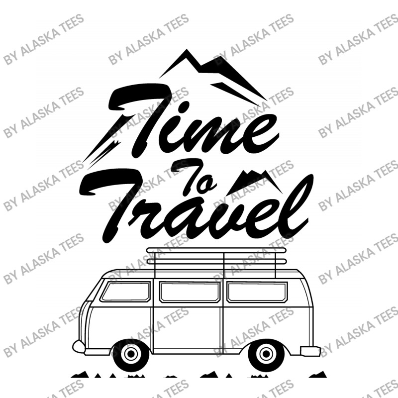 Time To Travel Crop Top by Alaska Tees | Artistshot