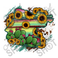 Guanajuato Sunflower Serape Map Stainless Steel Water Bottle | Artistshot