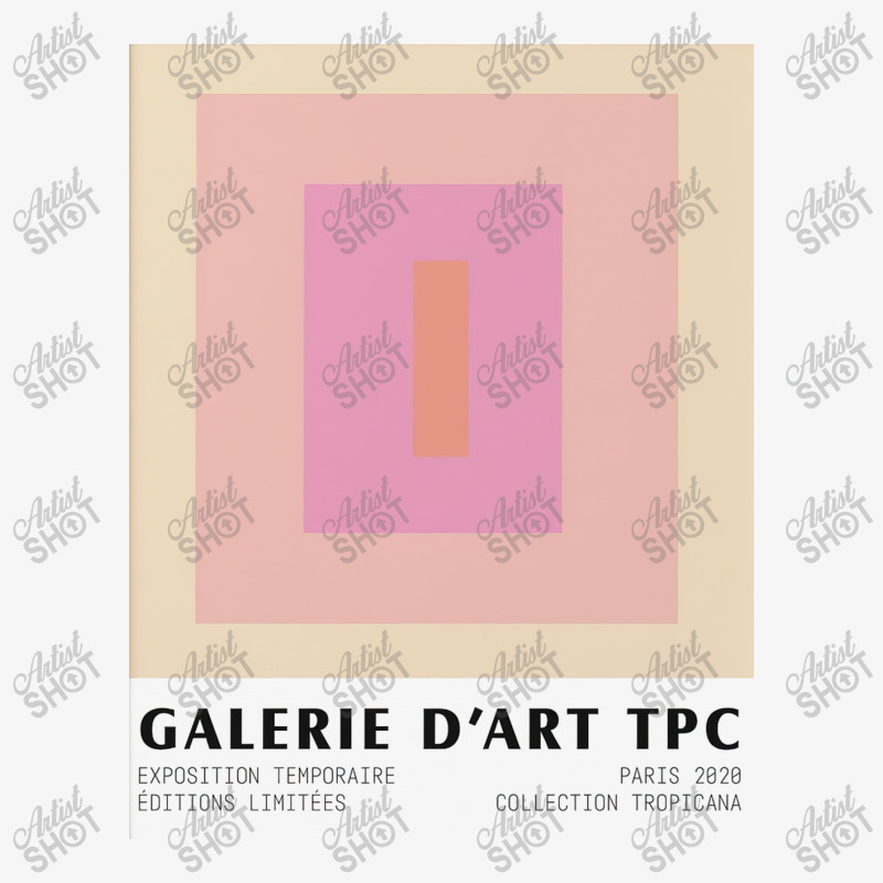 Galerie D'art Tpc Exposition Temporary Ladies Fitted T-shirt | Artistshot