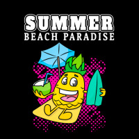 Summer Beach Paradise Pocket T-shirt | Artistshot