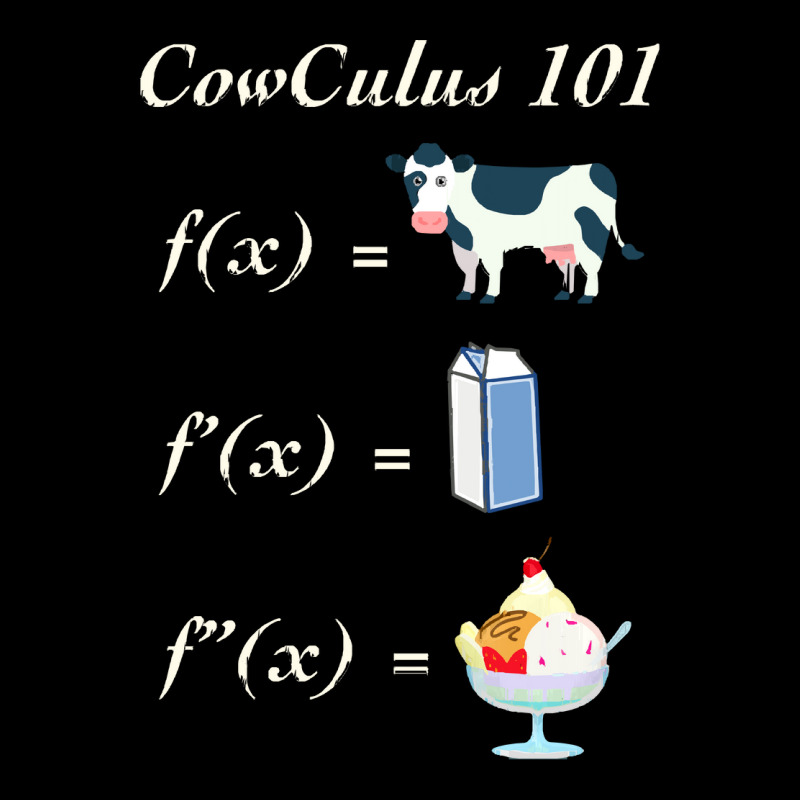 Cow Calculus T  Shirt Cowculus T  Shirt Long Sleeve Shirts | Artistshot