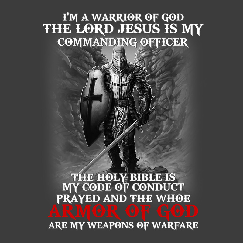 Jesus Christ Christian Im A Warrior Of God The Lord Jesus Is My Comman Men's Polo Shirt | Artistshot