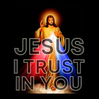 Jesus Christ Christian Jesus I Trust In You Divine Mercy Graphic Catho Adjustable Cap | Artistshot