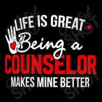 Life Is Great Being A Counselor Makes Mine Better Men's Long Sleeve Pajama Set | Artistshot