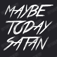 Maybe Today Satan Youth Tee | Artistshot