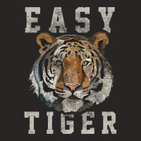 Easy Tiger Distressed Casual Chic Graphic For Women Sweatshirt Ladies Fitted T-shirt | Artistshot