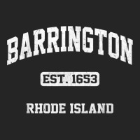 Barrington Rhode Island Ri Vintage State Athletic Style T Shirt Unisex Hoodie | Artistshot