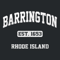 Barrington Rhode Island Ri Vintage State Athletic Style T Shirt Crewneck Sweatshirt | Artistshot