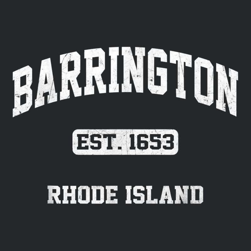 Barrington Rhode Island Ri Vintage State Athletic Style T Shirt Crewneck Sweatshirt by dufordxsbartonto | Artistshot