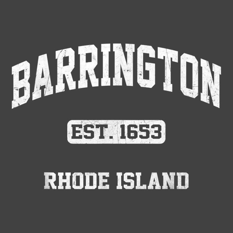 Barrington Rhode Island Ri Vintage State Athletic Style T Shirt Vintage T-Shirt by dufordxsbartonto | Artistshot