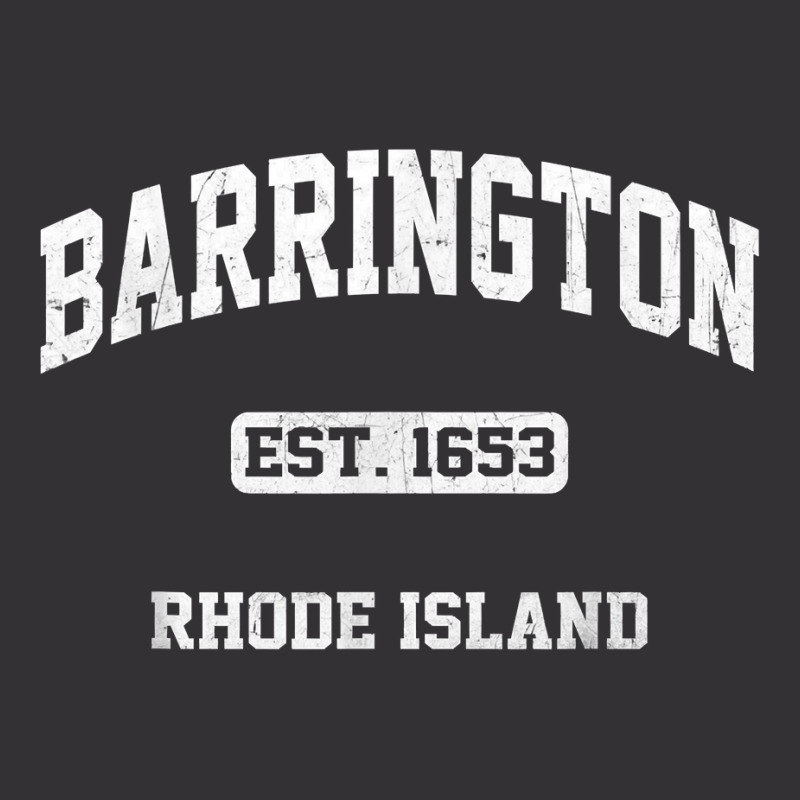 Barrington Rhode Island Ri Vintage State Athletic Style T Shirt Vintage Hoodie And Short Set by dufordxsbartonto | Artistshot