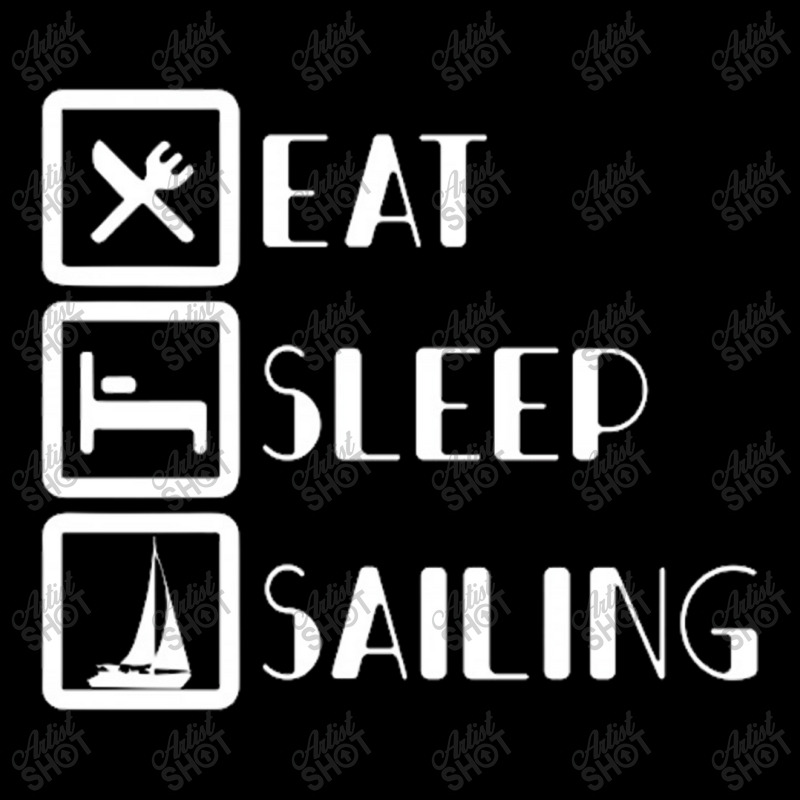 Eat Sleep Sailing For Dark Adjustable Cap | Artistshot