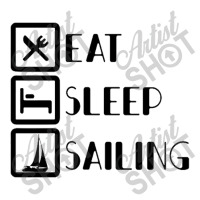 Eat Sleep Sailing For Light Zipper Hoodie | Artistshot