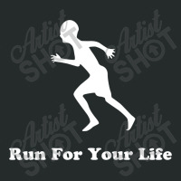 Run For Your Life Women's Triblend Scoop T-shirt | Artistshot