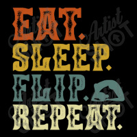 Eat Sleep Flip Repeat Toddler Sweatshirt | Artistshot