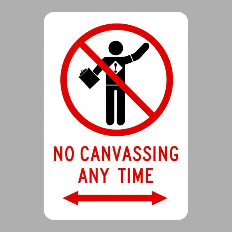 No Canvassing Exclusive T-shirt by DitreamX | Artistshot