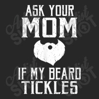 Beard Ask Your Mom If My Beard Tickles Viking Bearded Men's T-shirt Pajama Set | Artistshot