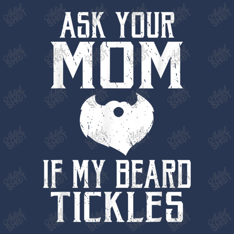 Beard Ask Your Mom If My Beard Tickles Viking Bearded Men Denim Jacket by urethrapricey | Artistshot