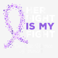 Her Fight Is My Fight   Domestic Violence Awareness Ribbon T Shirt Camper Cup | Artistshot