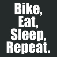 Bike Eat Sleep Repeat Women's Triblend Scoop T-shirt | Artistshot