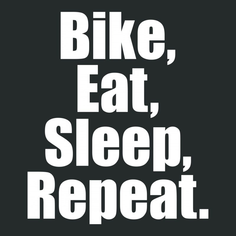 Bike Eat Sleep Repeat Women's Triblend Scoop T-shirt by tshiart | Artistshot