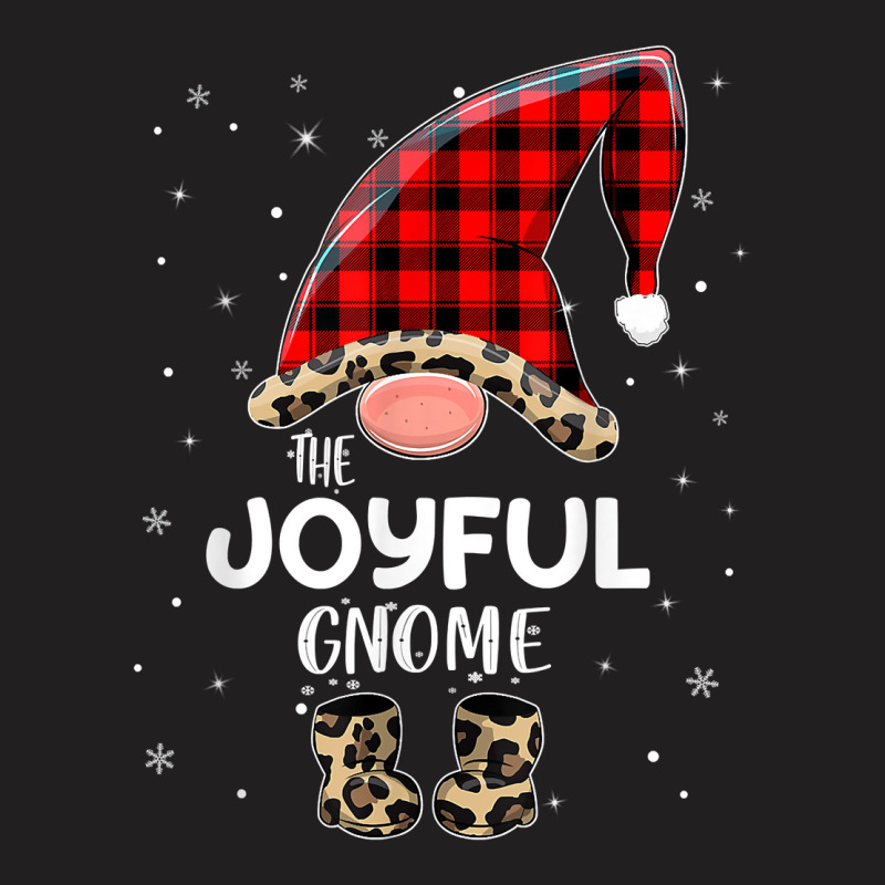 Joyful Gnome Buffalo Plaid Matching Family Christmas Pajama T Shirt T-shirt | Artistshot