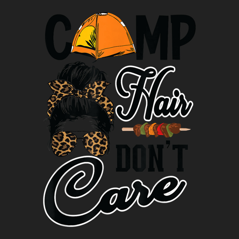 Ladies Camp Hair Don't Care Funny Outdoors Women Teen Girls T Shirt Backpack | Artistshot