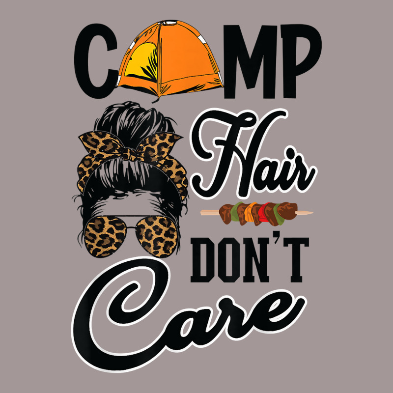 Ladies Camp Hair Don't Care Funny Outdoors Women Teen Girls T Shirt Vintage Short | Artistshot