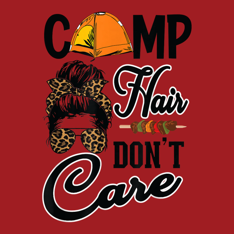 Ladies Camp Hair Don't Care Funny Outdoors Women Teen Girls T Shirt Waist Apron | Artistshot