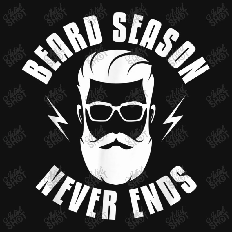 Beard Beard Season Never Ends Beards Beard Full Beard Baby Beanies by criticizematter | Artistshot