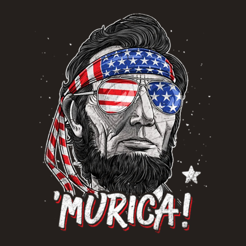 Merica Abe Lincoln 4th Of July Murica Tank Top by farisdi | Artistshot