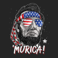 Merica Abe Lincoln 4th Of July Murica Unisex Hoodie | Artistshot