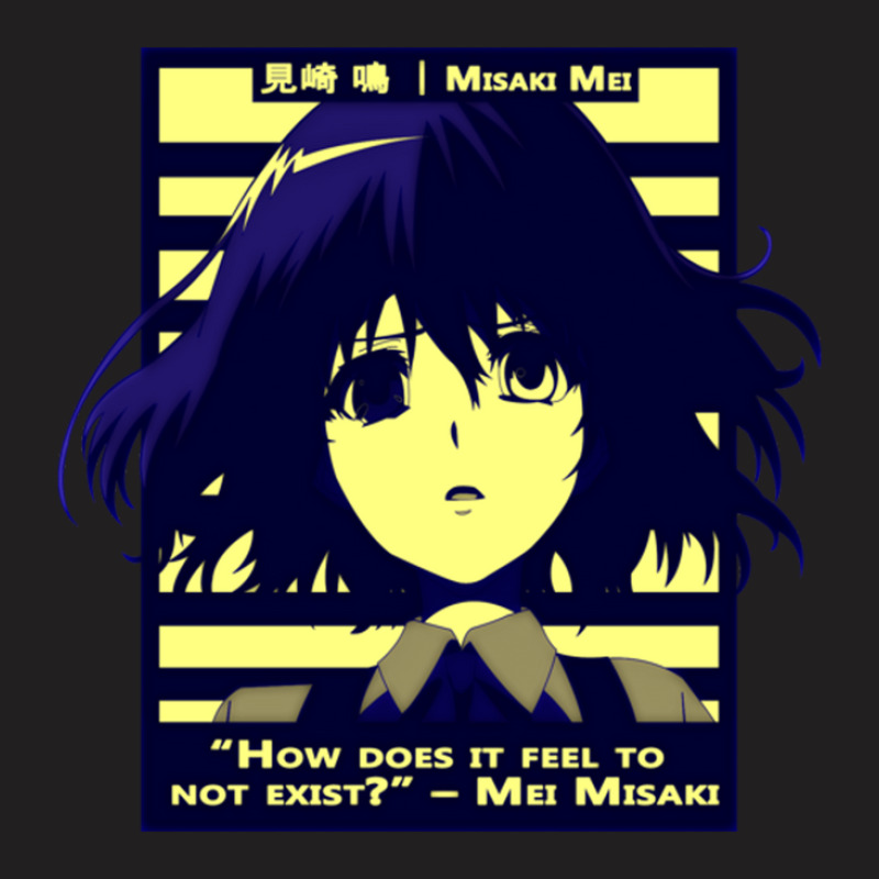 Misaki Mei Quotes Anime Another T-Shirt by farisdi | Artistshot