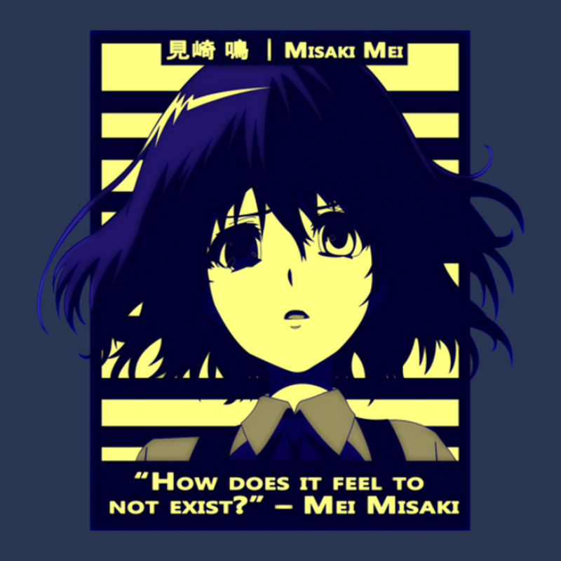 Misaki Mei Quotes Anime Another Men Denim Jacket by farisdi | Artistshot